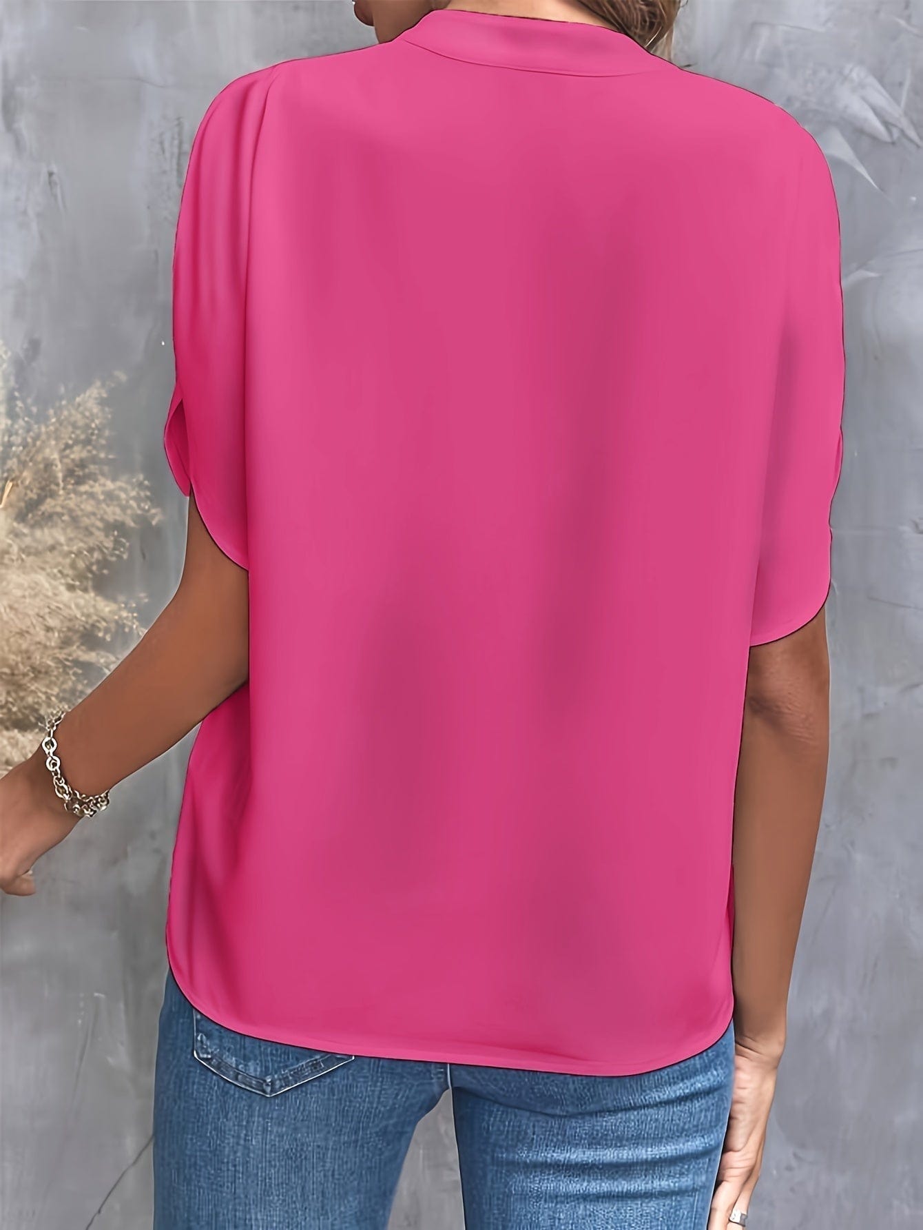 JULITA | Elegancka bluzka z drapowaniem