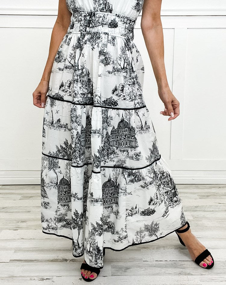 CINDY | Damska Sukienka Maxi Modelująca