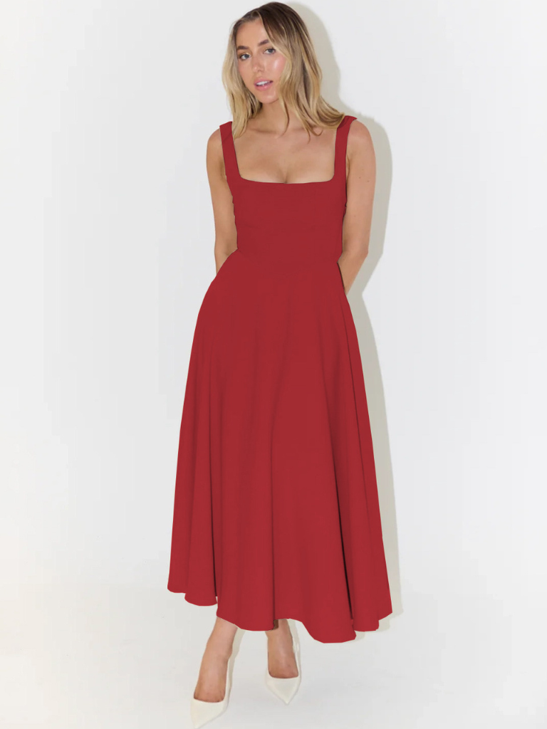 SCARLET | Elegancka Sukienka dla Gościa Weselnego