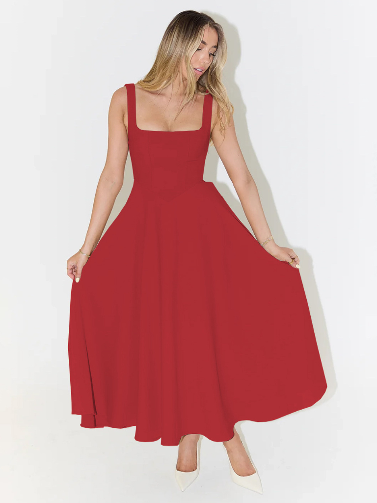 SCARLET | Elegancka Sukienka dla Gościa Weselnego
