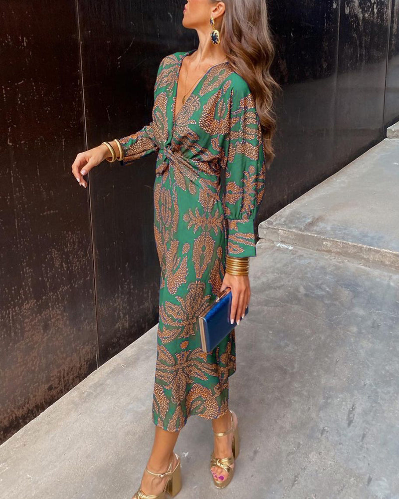 FERNANDA | Luksusowa Boho Sukienka Maxi