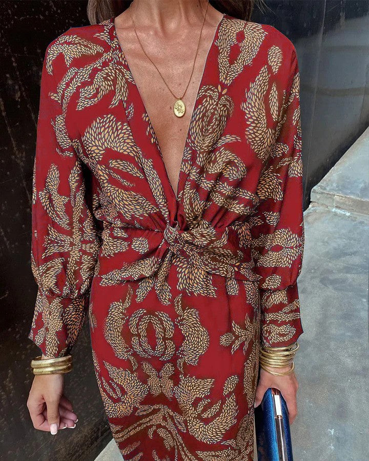 FERNANDA | Luksusowa Boho Sukienka Maxi