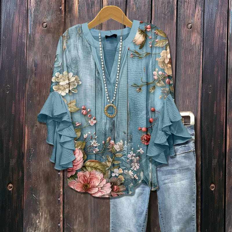 NATTA | Elegancka Kwiatowa Bluzka