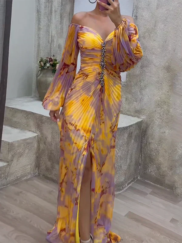 IRENE | Elegancka Sukienka z Dekoltem w Serek