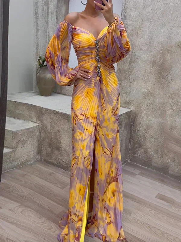 IRENE | Elegancka Sukienka z Dekoltem w Serek