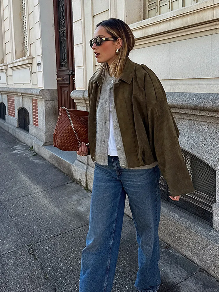 ROSARIO | Stylowa Oversized Kurtka na Wiosnę